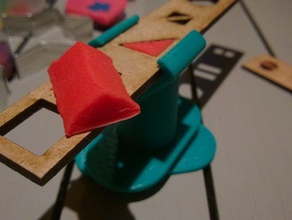 extrudough hand tools children extruder play tinkercad 3d print model - Mito3D