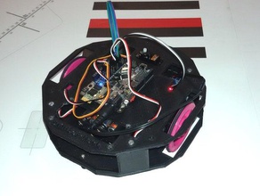 printbot droide Robotik arduino bq elektronik hephestos mobil robot pla programlama robotica Milli Eğitim teknoloji 3d print model - Mito3D