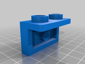 lego soporte 1 hacia abajo juegos y juguetes de 3d print model - Mito3D