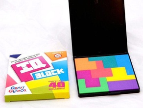 iq-block-puzzle Rätsel puzzle 3d print model - Mito3D