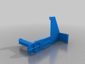 new improved rep 2 front loading spool mount 3d printer parts customized upgrade part 3d print model - Mito3D