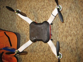 remix teilen quadcopter Pfannkuchen v2 r c Fahrzeuge quad-copter 3d print model - Mito3D