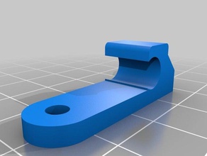 wire shelf rack clip replacement parts 3d print model - Mito3D