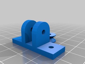 prusa i3 wood frame filament guide 3d printer accessories filiament pulley 3d print model - Mito3D