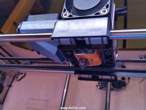 replicator 1 extruder cooler 3d printer extruders 40mm fan duct pla print replicator1 original 3d print model - Mito3D