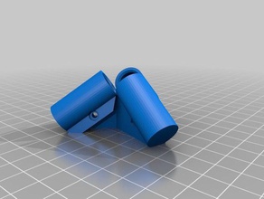 corner joint aluminum tubes household supplies 3d print model - Mito3D