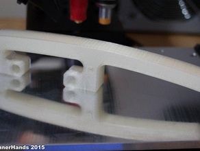 printrbot simple asa de metal Impresora 3d las piezas la manija 3d print model - Mito3D