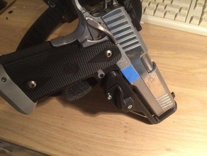 compacto speedholster deporte y al aire libre 2011 9 mm la funda el de pistola sti 3d print model - Mito3D