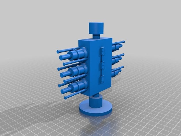 wl bop Gebäude & Strukturen Ausblasen Draht Draht-Leitung 3D print model - Mito3D