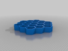 benim Petek kalem holder2 özelleştirilmiş organizasyon 3d print model - Mito3D