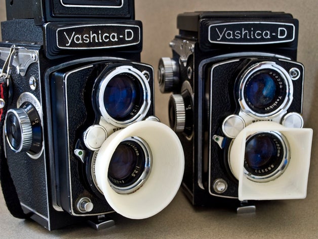 yashica lens hood diğer 3d kamera 3D print model - Mito3D