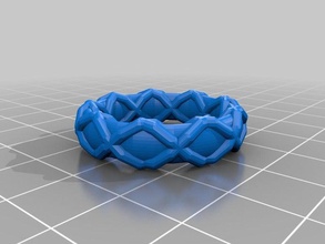 özelleştirilmiş ringbraceletcrown şey benim moda 3d print model - Mito3D