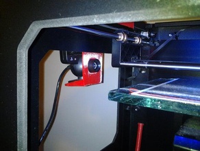 playstation ps3 eye camera holder replicator2 3d printer accessories mount 3d print model - Mito3D