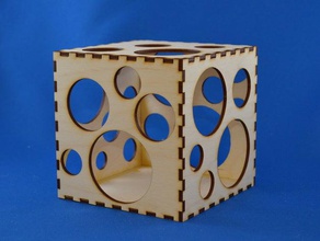 circle cutout box other art robbinsvillehighschool 3d print model - Mito3D