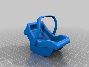 Kindersitz Modell Fahrzeuge baby-Sitz Auto Sitz Auto-Kindersitz 3d print model - Mito3D