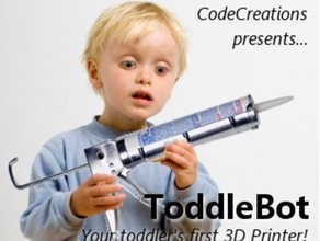 toddlebot your childs first 3d printer printing april fools kids todder 3d print model - Mito3D