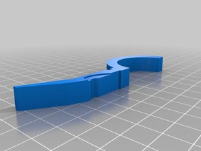 clamp using clothes pin one flat side tool holders & boxes clothespin curved spring 3d print model - Mito3D
