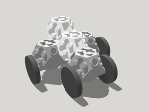 bubo suspensión de bloque juguetes construcción 3d print model - Mito3D