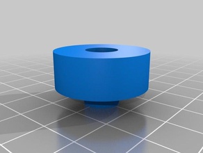 my customized hole adapter bearing parts 3d print model - Mito3D