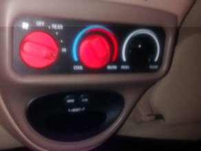 bouton de commande température ford l'automobile 3d print model - Mito3D