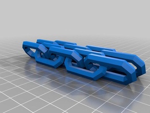 chain fidget 3d print model - Mito3D
