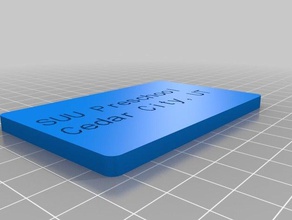molly sapper ' s vorschule Buchstaben - Organisation kundengebundene 3d print model - Mito3D