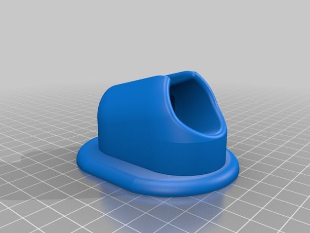 cabeza de ducha titular cuarto baño la accesorios cabezal 3D print model - Mito3D