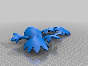 çift ekstruzyon kalp gears2-3 interaktif sanat 3d print model - Mito3D