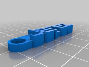 jerez organización personalizado 3d print model - Mito3D