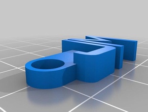 jm organização personalizado 3d print model - Mito3D