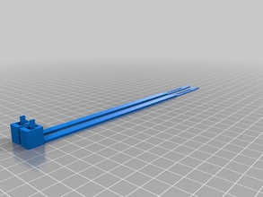 my customized zip tie parts 3d print model - Mito3D