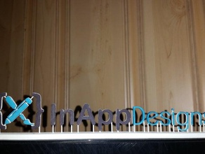 inappdesigns logo 3d sinais e logotipos logotipo 3d print model - Mito3D