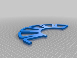 vortex coil-frame 175 3d-drucken coil Mathematik 3d print model - Mito3D