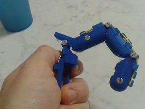 robotic finger robotics android arduino robot 3d print model - Mito3D