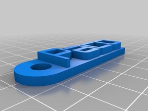 paco organización personalizado 3d print model - Mito3D