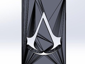 assassins creed iphone 5 case mobile phone 3d print model - Mito3D