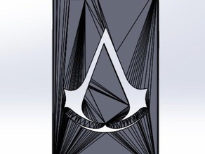 assassins creed caso di iphone 5 telefono cellulare 3d print model - Mito3D