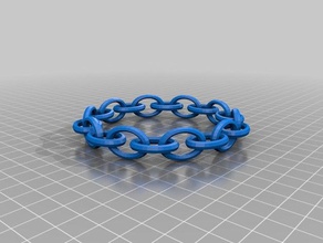 chain 20 links parts customized 3d print model - Mito3D