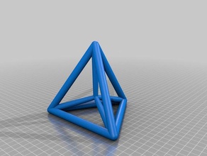 simplex per la matematica 4d polytope 3d print model - Mito3D