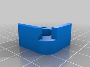 aluminatus trinityone adjustable bed corners 3d printer parts trinitylabs 3d print model - Mito3D