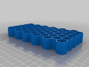 honeycomb-12x5 20mm Biologie kundengebundene 3d print model - Mito3D