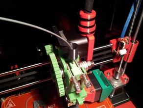 wired organizer nema 17 3d printer accessories extruder nema17 prusa i3 rework wire holder 3d print model - Mito3D