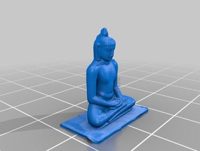 le bouddha L'impression 3d planète-xerox 3d print model - Mito3D
