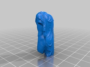scanned torso man sculptures aic greek planet xerox sculpture 3d print model - Mito3D