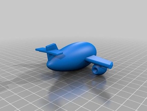 huevo plano ii juguetes y accesorios de juego airpane 3d print model - Mito3D