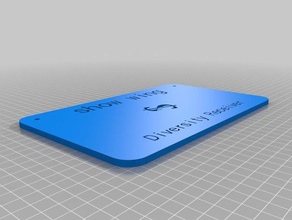 o signs & logos customized 3d print model - Mito3D