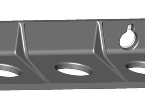 modular sk20 herramienta de montaje en la pared portaherramientas y cajas sk 20 soporte 3d print model - Mito3D