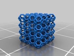 truncated octahedron 4 x 3d printing tests dodecahedron 3d print model - Mito3D