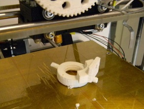 around-the-nozzle cooling ring reprap adrians geeared extruder other 3d print model - Mito3D