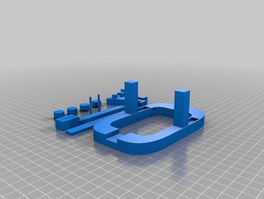 penny catapulta La stampa 3d la moneta movimento mettere insieme separazione lanciare 3d print model - Mito3D